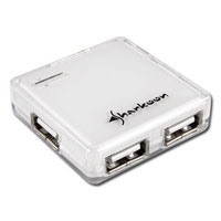 Sharkoon Square Hub White (4044951008360) Sharkoon Square Hub White (4044951008360)